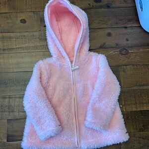 Carter's Pink Fleece Hooded Jacket